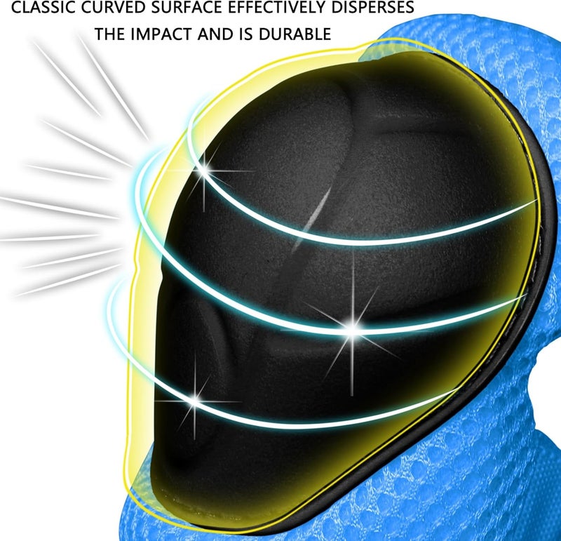 salepo Kids Bike Helmet, Toddler Helmet for Kids Ages 3-5-8, Skateboard Helmet with Knee Elbow Wrist Pads for Boys Girls, Adjustable Protective Gear Set for Skating Bicycling Roller - Image 4